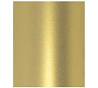 10 hojas de tarjetas para álbumes de recortes de 30,5 x 30,5 cm, 290 g/m², tarjetas decorativas para manualidades (oro auténtico)