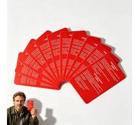 10 Hojas Know Your Rights Cards, Tarjeta Roja Para Immigrantes "Conozca sus derechos", Tarjeta Roja de Derechos Para Immigrantes, Bilingüe Inglés y Español, Dispositivo Recordatorio Portátil