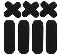 10 Hojas Papel de Lija para Limar los Pies, Herramienta Negra de | Salón y Nail Shop, Uso en Pedicura, Grano para Raspar Callos, Recambio de Papel
