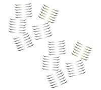 10 Hojas Pegatinas Autoadhesivas de Delineador de Ojos Purpurina | Festivales y Fiestas, se Ajustan a Varios Tipos de Ojos, Experiencia Cómoda, Ligeras y Fáciles de Adaptar
