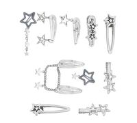 10 horquillas de estrella únicas y cómodas horquillas de moda para peinados creativos