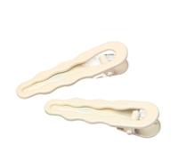 10 horquillas de metal for el pelo, accesorios for hacer pinzas for el pelo con ondas de colores, base for hacer joyas DIY for mujeres y niñas.(Beige)