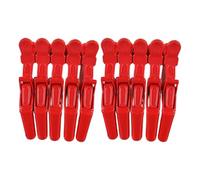 10 horquillas de plástico para el pelo, accesorios de peinado para mujeres con dientes anchos y