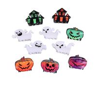 10 horquillas para el pelo con flequillo para niñas, horquillas para el pelo de bruja, clip de diablo para uso diario