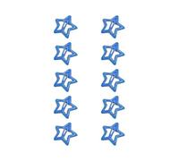 10 horquillas para el pelo con forma de estrella para niños, para bodas, fiestas, vacaciones, primavera, camping, fotografía, uso de pasadores, tiaras para el pelo