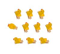 10 horquillas para el pelo de pato, elegantes horquillas de resina seguras para niñas y niños, uso diario, suministros para fiestas