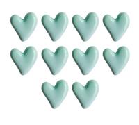 10 imanes de refrigerador en Forma de corazón, imanes de refrigerador magnéticos, adecuados para tableros de Mensajes, Decoraciones de cámara instantánea y decoración del hogar