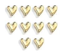 10 imanes de refrigerador en Forma de corazón, imanes de refrigerador magnéticos, adecuados para tableros de Mensajes, Decoraciones de cámara instantánea y decoración del hogar