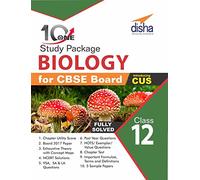 10 in One Study Package for CBSE Biology Class 12 with 5 Model Papers [Paperback]