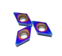 10 insertos de carburo nano azul DCMT11T304 DCMT11T308 KT7030 TM, portaherramientas de torneado de acero, barra de mandrinar, cortador CNC(DCMT11T308 KT7030)