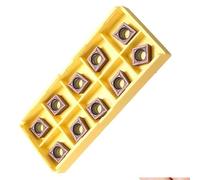 10 insertos de torneado de carburo indexables CCMT060208 CCMT21.52 VP15TF