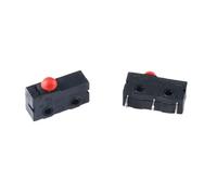 10 interruptores de límite NO NC de 3 pines con terminales PCB SPDT, 5 A, 125 V, 250 V, 29 mm, palanca de de rodillo, microinterruptores de acción rápida(3Pin Without Lever1)