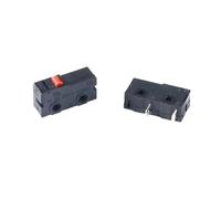 10 interruptores de límite NO NC de 3 pines con terminales PCB SPDT, 5 A, 125 V, 250 V, 29 mm, palanca de de rodillo, microinterruptores de acción rápida(Without Lever NO)