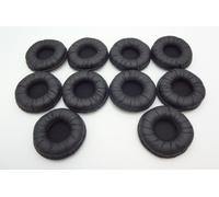 10 Jabra GN Netcom 2100 9120 9125 9330 9350 Auriculares Cuero Oído Almohadillas