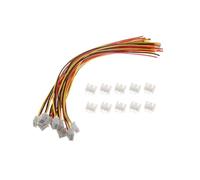 10 Juegos 2/3/4/5/6/7/8/9/10 Conector Macho Hembra JST XH2.54 XH 2,54mm 15cm Longitud del Cable 24AWG Conector de Cable (Color : 10Set 3Pin)