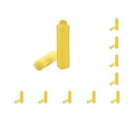 10 juegos de 1 juego de 1 peine para el pelo, rizadores de cola de estilista, rizadores de esponja para ahorrar tiempo, herramientas de estilista, rizadores de estilista, 1,5 x 7 cm, 14 piezas