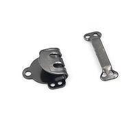 10 juegos de cierres de gancho y ojal de latón para pantalones, faldas, vestidos, botones de gancho de costura