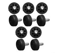 10 juegos de patas ajustables de nivelación de muebles, nivelador de patas ajustable para armarios, sofá, mesa, sillas, elevadores, ajustador de altura resistente, patas de nivelación de muebles (M8 x