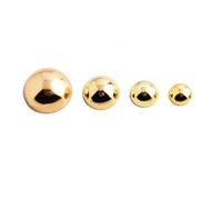 10 juegos de remaches de cúpula de aleación DIY bolsos de hombro decorativos tornillo espiga tachuelas bolsas cinturones remaches de tornillo accesorios suministros de bricolaje - color dorado - 20 mm