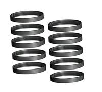 10 juntas de 80 mm de silicona de sellado para tubo de humo, estufa de pellets máx. 200° (D80.mm H9 PZ10)