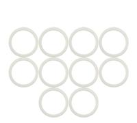 10 juntas de espuma blanca para tapa de tapa IBC S60 x 6, tamaño de rosca diseñada para adaptarse a cierres estándar de polietileno a granel