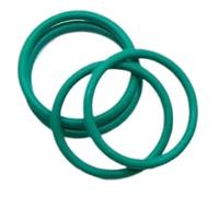 10 juntas de sellado de goma de 2 mm con anillo verde CS(OD 73mm ID 69mm)
