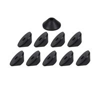 10 juntas de sellado para de agua de inodoro, cónicas, de goma, accesorios de lavabo, tornillo, antideslizante para fijación de bisagras de, Diámetro interior 6 mm