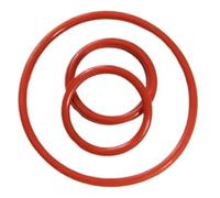 10 juntas tóricas de silicona roja CS de 3 mm, arandela de sellado de forma redonda de goma(OD 75mm ID 69mm)