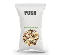 10 kg de comida premium para loros grandes sin aditivos, gránulos vitamínicos, girasol, nueces, cáñamo, calabaza, mezcla natural