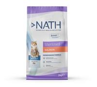 10 kg Nath Adult Sterilized Salmón y Arroz pienso para gatos