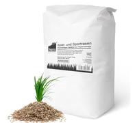 10 kg Semillas de césped para deportes y juegos de germinación rápida 400 m², robustas, de color verde intenso, ideales para siembra nueva y resaembrado, semilla de césped para primavera
