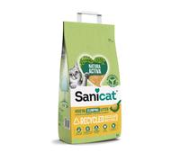 Sanicat Natura Activa Recycled Vegetal Clumping Arena Para Gatos 10 L