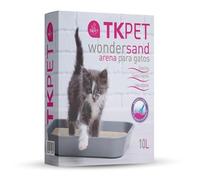 10 L TK-Pet Litter Wondersand Arena Natural para gatos