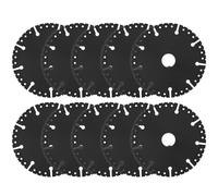 10 lame diamantate per per il taglio del metallo, lama diamantata multiuso da 4, 5 pollici, disco da taglio in lega compatibile con smerigliatrice angolare acciaio, ferro, tubi (115x22x5mm