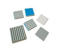 10 láminas de cerámica de carburo de silicio con respaldo adhesivo - Placas de SiC resistentes a altas temperaturas de 30 x 30 cm(10 * 10 * 10mm)