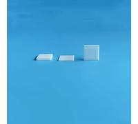 10 láminas de sustrato cerámico de óxido de berilio de alta conductividad térmica for optoelectrónica y tecnologías avanzadas.(10x10x1.0mm)