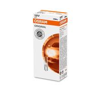 10 Lámparas De Señalización OSRAM Con Base De Vidrio 12V 2W 12lm 2722