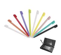 10 lápices capacitivos compatibles con Nintendo DS, 9 x 0,5 cm, mini elegante y colorido lápiz capacitivo de plástico de repuesto en colores vibrantes compatible con Nintendo 3DS XL/LL NDSL