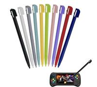 10 lápices capacitivos compatibles con Nintendo DS, 9 x 0,5 cm, mini lápiz capacitivo colorido para pantalla táctil, 10 colores, plástico de repuesto, para Nintendo 3DS XL/LL NDSL