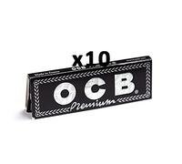 10 libritos Papel de Fumar OCB Premium Número 1 - Tamaño pequeño 70mm