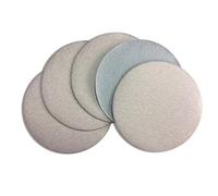10 lijas de óxido de aluminio de 125 mm y 5 pulgadas, grano 60 a 1200, para lijado de metal y madera automotriz, 10 unidades P1000, 125 mm/5 pulgadas