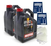 10 Litro Motul 8100 Eco-Energía SAE 5W30 Aceite Wss M2C 913D RN0700 Acea A5 B5