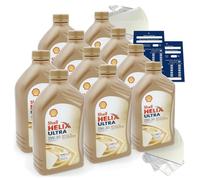 10 Litro Original Shell Helix Ultra Ect C2/C3 0W30 Aceite Porsche C30 Api Sn