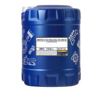 Mannol Aceite de motor 7830 para motocicleta 20W-50 4-Tiempos HD API SL 10 litros