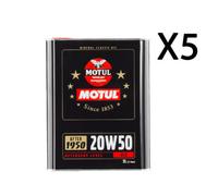 10 Litros Motul Clásico de Aceite 20W50 Mineral para Coche Históricas 1950>1970