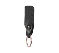 10 llaveros de Cuerda Cuero Vaca auténtico Hechos a Mano, Estilo Retro, Metal, for Hombre o Mujer, , Funda for Llaves, Coche, Regalos para El Reconocimiento De Llaves(Black)