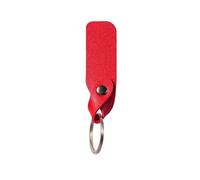 10 llaveros de Cuerda Cuero Vaca auténtico Hechos a Mano, Estilo Retro, Metal, for Hombre o Mujer, , Funda for Llaves, Coche, Regalos para El Reconocimiento De Llaves(Red)