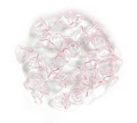 10 llaveros de medusas Y2K de 14 x 18 mm, campanillas de viento para bricolaje, cuentas de campana de viento coloridas, colgantes, pendientes, pulseras, collares, accesorios para hacer joyas, 14x18mm