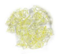 10 llaveros de medusas Y2K de 14 x 18 mm, campanillas de viento para bricolaje, cuentas de campana de viento coloridas, colgantes, pendientes, pulseras, collares, accesorios para hacer joyas, 14x18mm