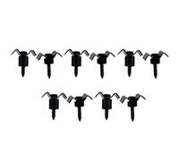 10 lotes de guías de cuerda de metal de durabilidad, buena cuerda de guitarra, árboles de guitarra, guitarras eléctricas, mejoradores de rendimiento de guitarra